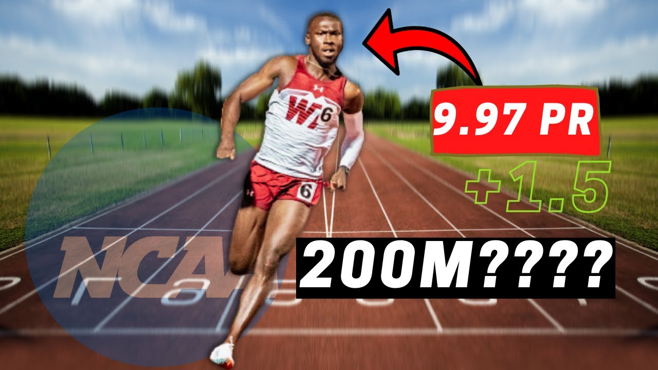 Benjamin Azamati D2 NCAA Outdoor TF 200m Champion | Division II Outdoor Track & Field | May, 29 2021