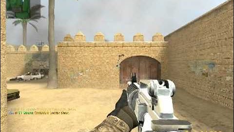 Counter Strike:Source:Default M4A1 on Alcad Skin in DMG anims