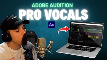How to Record & Mix Vocals in Adobe Audition (100% STOCK PLUGINS)