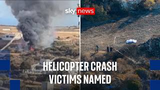 British honeymoon couple among three killed in Greek helicopter crash