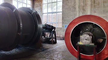 Production of 2.5 meter double drum mine hoist drum by Shuangmin mining machine