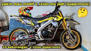 kekurangan dan kelebihan vixion modif supermoto