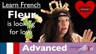 Valentines Day Message from Fleur (Conversational French Vocabulary With Alexa)