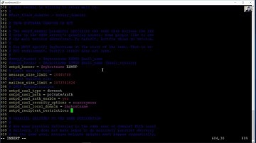 CentOS 8 - Postfix SMTP, Dovecot POP IMAP and SSL/TLS