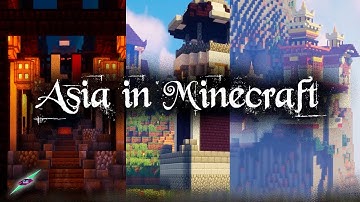Asia remade in Minecraft! - Japan, Thailand, Cambodia...Etc.