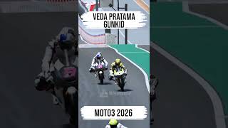 Moto3 2026 Veda Ega Pratama Battle #moto3 #motogp #veda #moto32026 #motogp2026