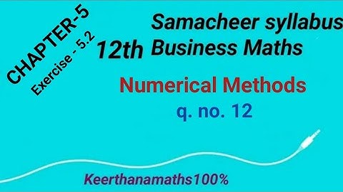 12th- Business Maths-Chapter-5- Exercise 5.2 - q.no. 12