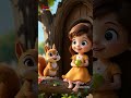 അണ്ണാൻ, അണ്ണാൻ, ഓടി വാ  - Little Squirrel Song | Malayalam Rhymes for Children |Galatta Kids |Shorts