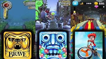 Temple Run Brave Vs Temple Run 2 Frozen Shadows Vs Golmaal Jr - Endless Run Game Play Android