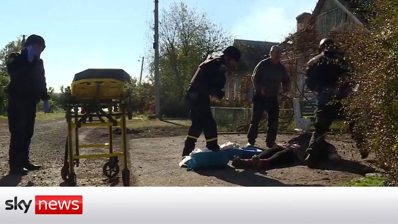 Film backdrop image for Ukraine War: Ambulance crews under attack while treating injured (2022)