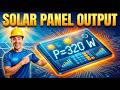Solar Panel Output Calculator — How to Use It | Engineering Tool