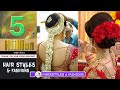 Poola Jada | Sankranthi Festival hairstyles |  How to Arrange Hair Extension | Hirstyles & Fashions