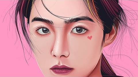 Speed art vektor wajah smooth,Teknik opacity,infinite design indonesia