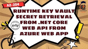AZ-204 Securing Azure App Settings with Key Vault References: Runtime Secret Retrieval in Tamil