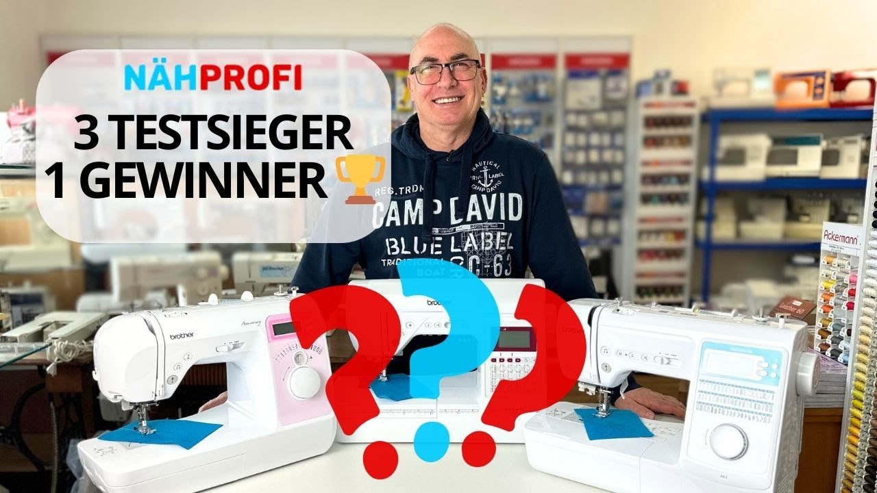 ..aber welche?! Testsieger Nähmaschinen im Vergleich! Welche solltest DU kaufen? 🤔