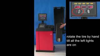 Unite U-829 Wheel Balancer Installation Operation - Unite Automotive Equipments