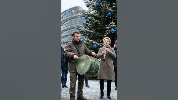 Jingle Bells Europe: Macron & Ursula Play, Zelensky Collects Donations 😂