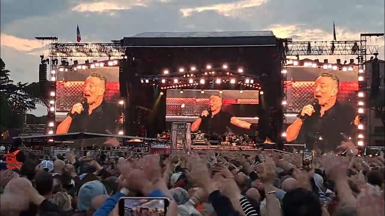 Bruce Springsteen Kitty's Back Live in Rome 21 maggio 2023 YouTube