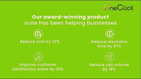 Delight your customers with OneClick