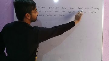 Electron in H atom jumps from higher level upto 3rd energy level.If six spectral lines are possible