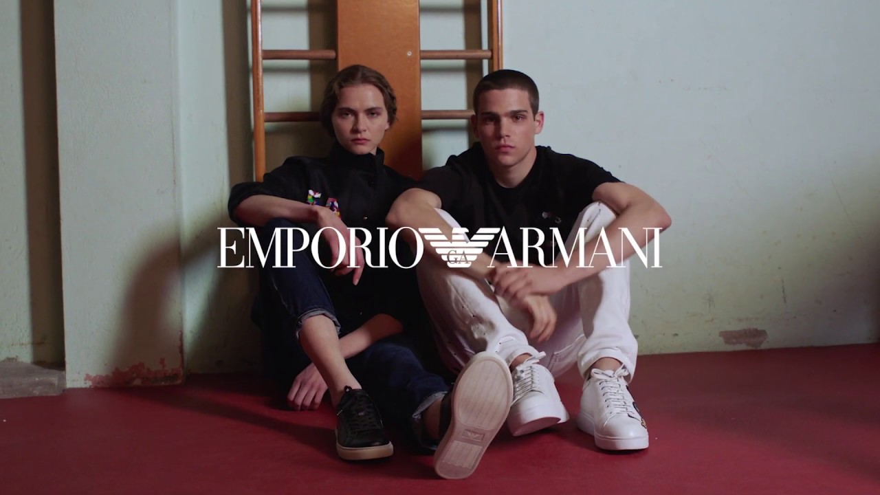 Emporio Armani SS19 logo mania