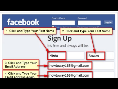 How to create a facebook account in android।।How to facebook sign up ...
