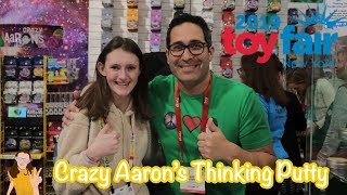 Toy Fair 2019 NEW Crazy Aaron's Thinking Putty! | Kelli Maple
