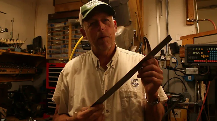 How to sharpen planer blades.