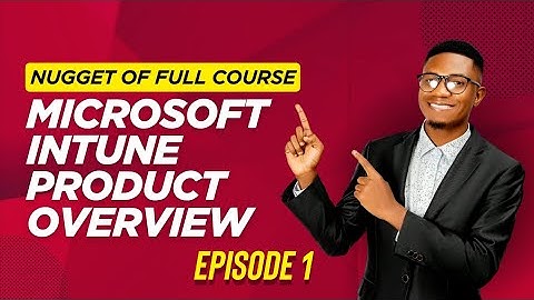#Intune2025 | Ep 01 - What is Microsoft INTUNE? #education #ai #motivation #study #students