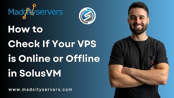 How to check whether the VPS status is online or offline   Madcityservers