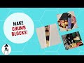 How to Make Crumb Blocks