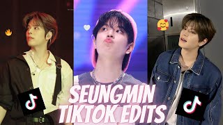 SKZ SEUNGMIN TIKTOK EDITS BC HE IS THE GROUP'S AGENT OF CHAOS