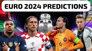 My EURO 2024 Group Stage Predictions