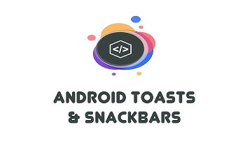 Android Toasts & Snackbars - Android Beginner Tutorials (12)