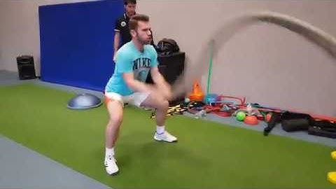 Circuit training at Alexander Waske Tennis-University