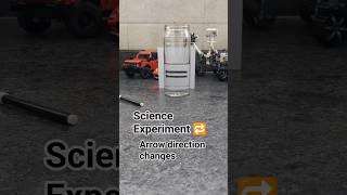 Science Refraction Experiment #science #experiment #refraction #arrows #waterexperiments #physics
