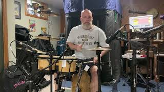 Cajon Drum Kit / Bongo Solo Duet in May