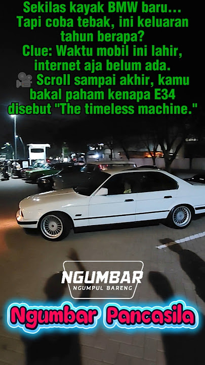 Elegan, ikonik & nyaris tanpa cela.Inilah BMW 535i E34,kondisi yang bahkan bikin mobil modern minder