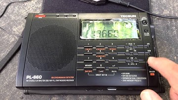 Tecsun PL-660 sync demonstration