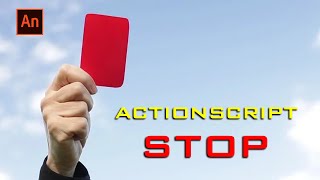 Adobe Animate Part 15 | Actionscript 3.0 | Stop