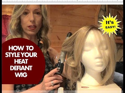 How To Style a Heat Defiant, Heat Friendly Wig