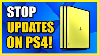 How to STOP Games & PS4 from Updating (Easy Method) screenshot 4