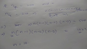 Permutations and combinations, paper 2A, VSAQs, part 1,by vijaya