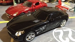 トミカサイズ UCCおまけ  ベンツ④ SLS AMG  紹介 トミカ・純正ミニカーと比較！