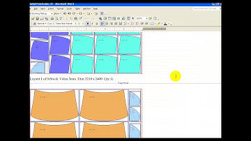 PLUS 2D : Different types of output from PLUS 2D Optimization Software
