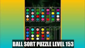 Ball Sorting Puzzle Game Level 153 | Ball Sort Puzzle Level 153 | GamingOn