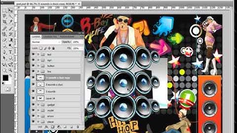 Basic photoshop: Bài 2 -- Thao tác Layer (Phần đầu)