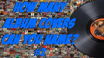 50 Album Covers with Text Removed #2 💿 7 Seconds to Prove You