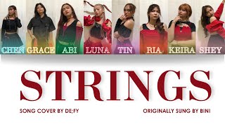 'STRINGS' [Original by: @biniph] I cover by DE;FY Color Coded Lyric Video