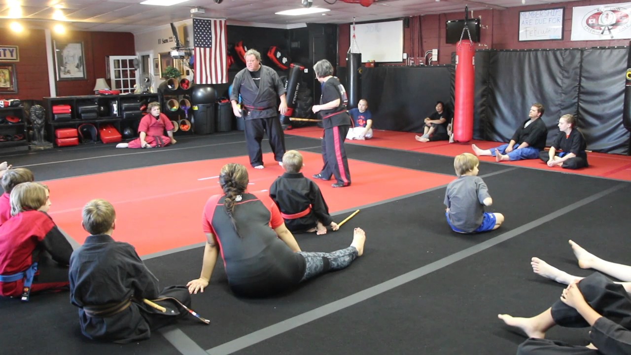 Presas Arnis Defensive Response #3 applied to empty hand vs. stick defense